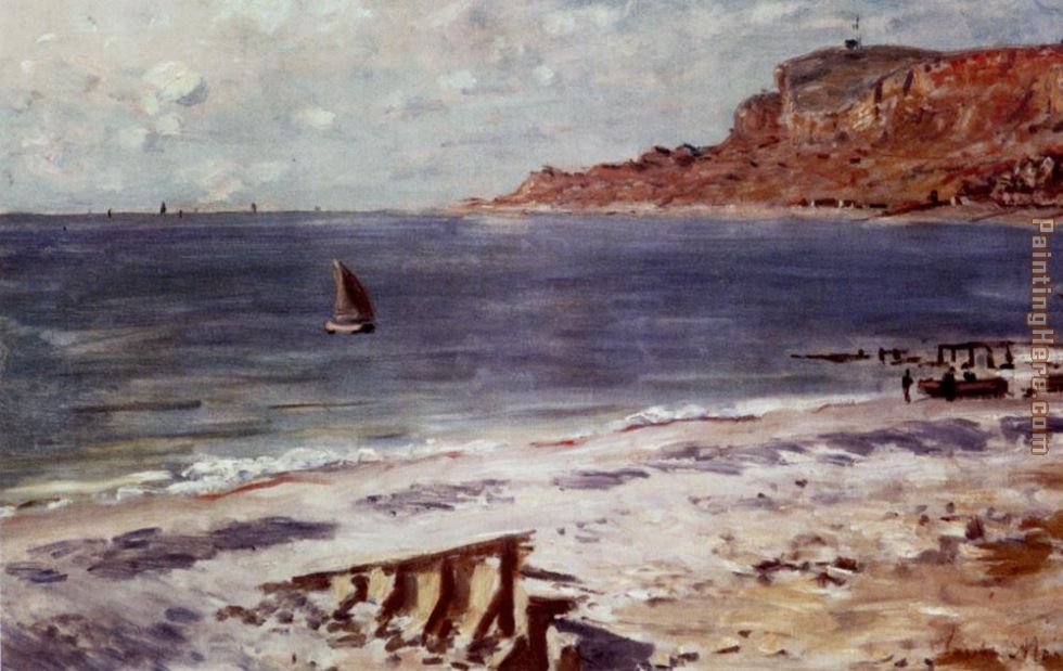 Claude Monet Sailing At Sainte-Adresse